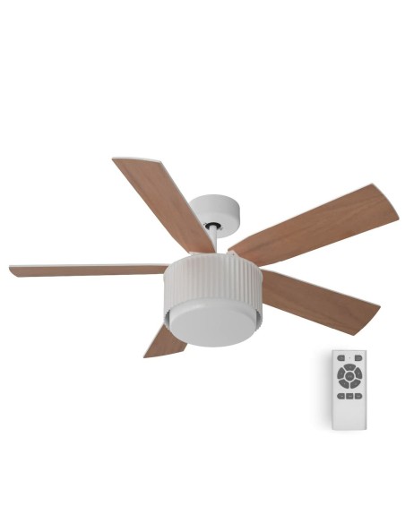 Ventilateur de Plafond Universal Blue 2009-UVT1349-23 Blanc Bois 35 W