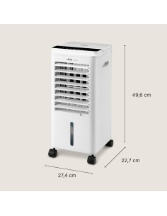 Climatiseur Évaporation Portable UFESA NARVIK Blanc 60 W 5 L 2