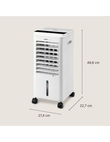 Climatiseur Évaporation Portable UFESA NARVIK Blanc 60 W 5 L