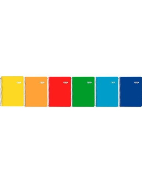 Cahier à Spirale ENRI quarto 80 Volets (10 Unités)