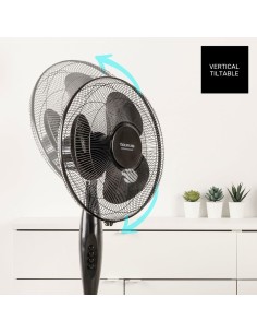 Ventilateur sur Pied Taurus GRECO 16CR ELEG Noir 50 W 2