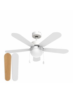 Ventilateur de Plafond Universal Blue 2015-UVT1355-23 Blanc 50 W
