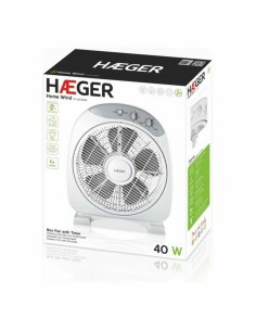 Ventilateur de Sol Haeger FF012004A Blanc (Reconditionné A) 2