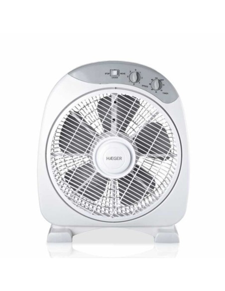 Ventilateur de Sol Haeger FF012004A Blanc (Reconditionné A)
