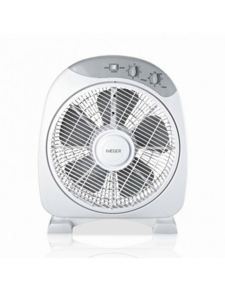 Ventilateur de Sol Haeger FF012004A Blanc (Reconditionné A)