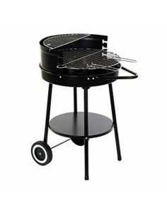 Roues de barbecue au charbon de bois DKD Home Decor Noir (Reconditionné B) 2