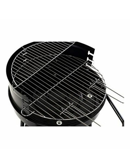 Roues de barbecue au charbon de bois DKD Home Decor Noir (Reconditionné B)
