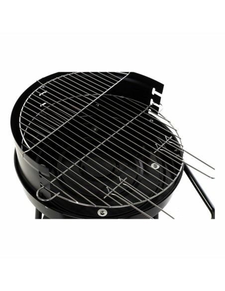 Roues de barbecue au charbon de bois DKD Home Decor Noir (Reconditionné B)