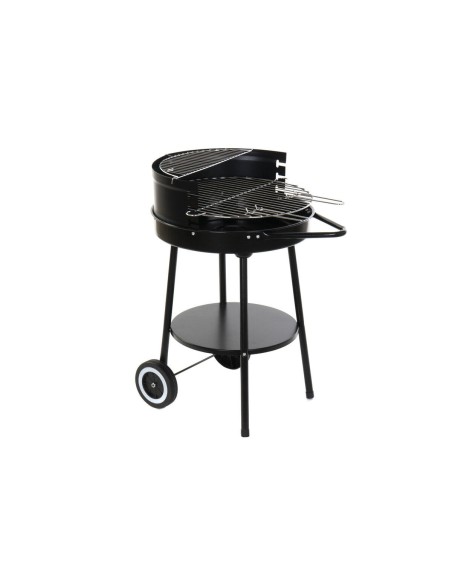 Roues de barbecue au charbon de bois DKD Home Decor Noir (Reconditionné B)