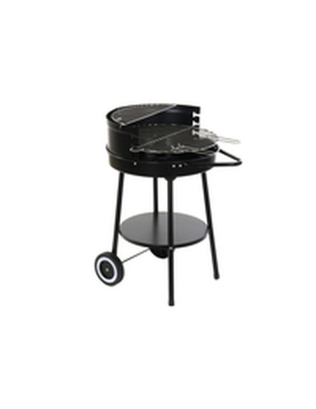 Roues de barbecue au charbon de bois DKD Home Decor Noir (Reconditionné B)