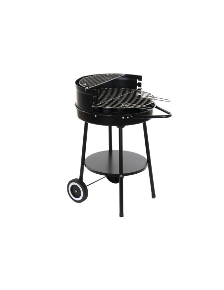 Roues de barbecue au charbon de bois DKD Home Decor Noir (Reconditionné B)
