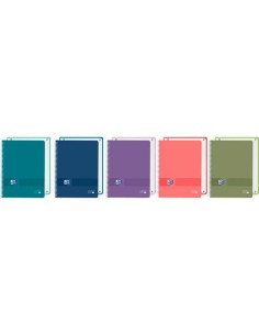 Cahier à Spirale Oxford EUROPEANBOOK 1 LIVE&GO Multicouleur A4 80 Volets (5 Unités) 2