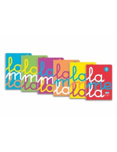 Cahier à Spirale Lamela quarto 80 Volets (6 Unités) 2