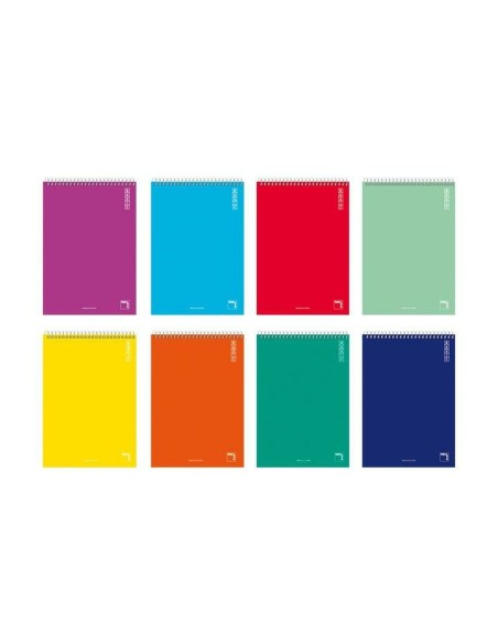 Lot de cahiers Pacsa BASIC quarto 80 Volets 10 Pièces (6 Unités)