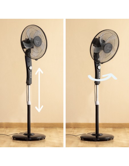 Ventilateur sur Pied InnovaGoods Noir 45 W (Reconditionné A)