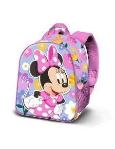 Cartable 3D avec roulettes Minnie Mouse Spring Rose