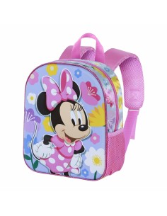Cartable 3D avec roulettes Minnie Mouse Spring Rose 2
