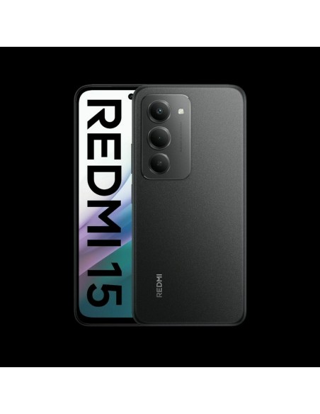 Smartphone Xiaomi Redmi 15 6 GB RAM 128 GB Midnight black