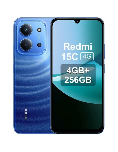 Smartphone Xiaomi REDMI 15C 4-256 BL Octa Core 4 GB RAM 256 GB Bleu 6,9"