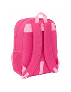 Cartable Minnie Mouse Rose 33 x 42 x 14 cm 2