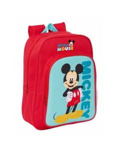 Cartable Mickey Mouse Bleu Rouge 26 x 34 x 11 cm