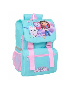 Cartable Gabby's Dollhouse Bleu Rose 18,5 x 41 x 15 cm