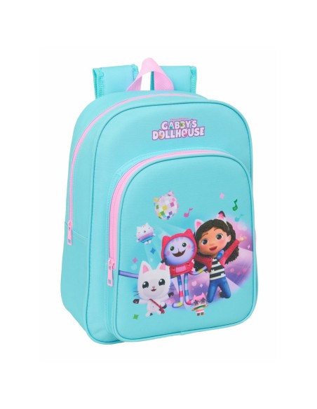 Cartable Gabby's Dollhouse Bleu Rose 26 x 34 x 11 cm