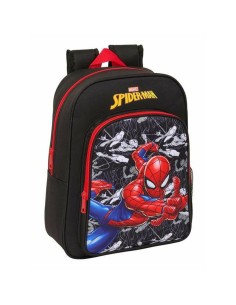 Cartable Spider-Man Noir Rouge 26 x 34 x 11 cm