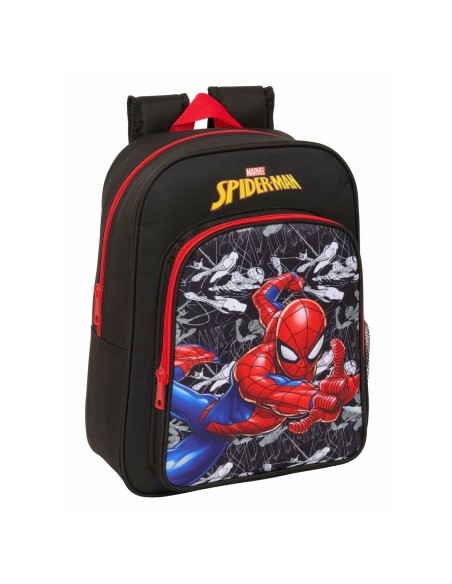 Cartable Spider-Man Noir Rouge 26 x 34 x 11 cm
