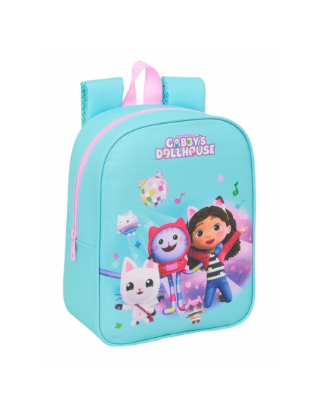 Cartable Gabby's Dollhouse Bleu Rose 22 x 27 x 10 cm