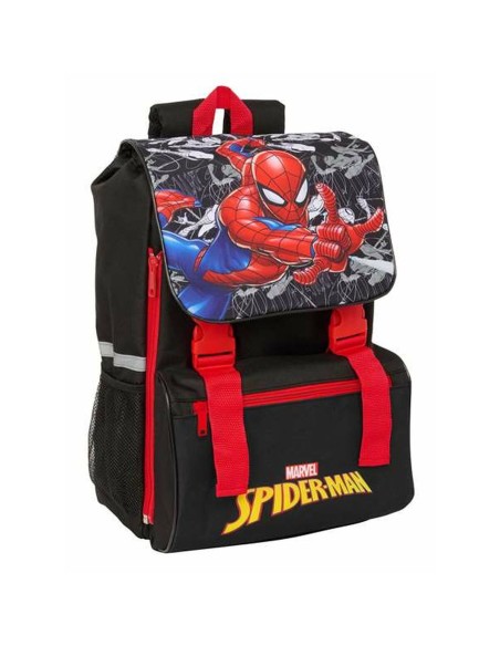 Cartable Spider-Man Noir Rouge 18,5 x 41 x 15 cm