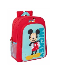 Cartable Mickey Mouse Bleu Rouge 33 x 42 x 14 cm
