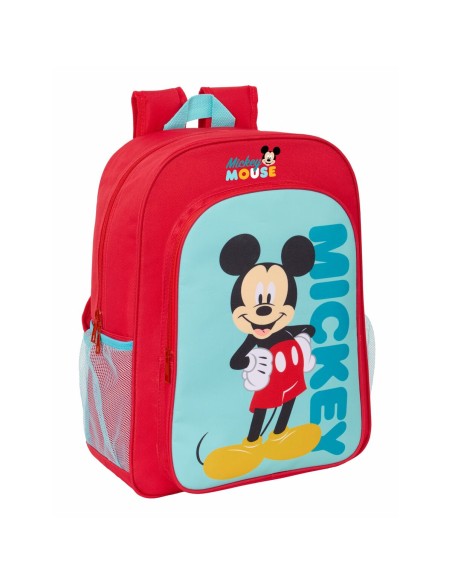 Cartable Mickey Mouse Bleu Rouge 33 x 42 x 14 cm