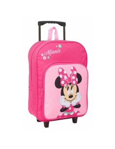 Cartable à roulettes Minnie Mouse Rose 32 x 42 x 14 cm