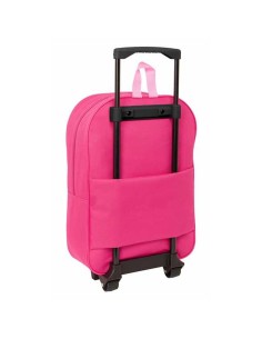 Cartable à roulettes Minnie Mouse Rose 32 x 42 x 14 cm 2