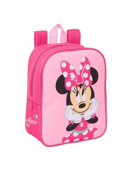 Cartable Minnie Mouse Rose 22 x 27 x 10 cm