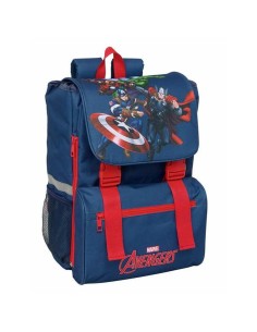 Cartable The Avengers Blue marine 18,5 x 41 x 15 cm