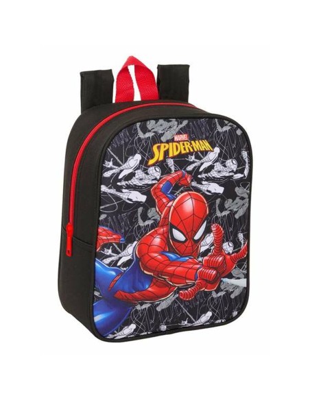 Cartable Spider-Man Noir Rouge 22 x 27 x 10 cm