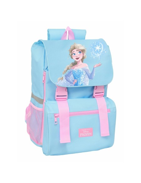 Cartable Frozen Bleu Rose 18,5 x 41 x 15 cm