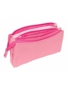 Trousse Fourre-Tout Triple Barbie Rose 22 x 12 x 3 cm 2