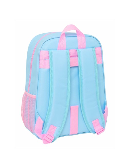 Cartable Frozen Bleu Rose 26 x 34 x 11 cm