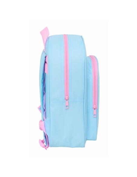 Cartable Frozen Bleu Rose 26 x 34 x 11 cm