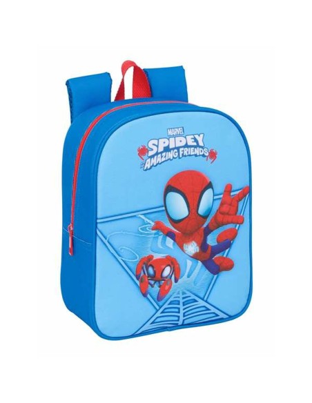 Cartable Spidey Bleu 22 x 27 x 10 cm