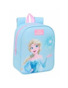 Cartable Frozen Bleu Rose 22 x 27 x 10 cm