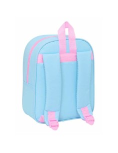 Cartable Frozen Bleu Rose 22 x 27 x 10 cm 2