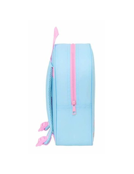 Cartable Frozen Bleu Rose 22 x 27 x 10 cm