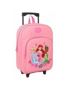 Cartable à roulettes Disney Princess Rose 32 x 42 x 14 cm