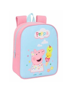Cartable Peppa Pig Bleu Rose 22 x 27 x 10 cm