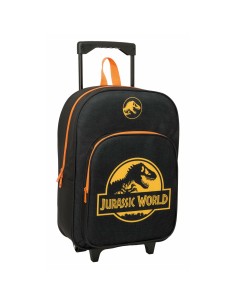 Cartable à roulettes Jurassic World Noir 32 x 42 x 14 cm 2