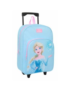 Cartable à roulettes Frozen Bleu Rose 32 x 42 x 14 cm